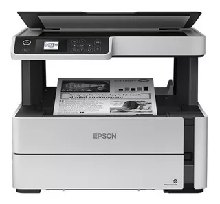 Impresora multifunción Epson EcoTank M2170 con wifi blanca y negra 100V/240V