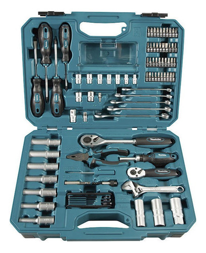 Set Herramienta Manual 87 Piezas Maleta Makita E-08458