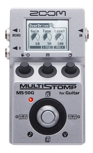 Pedal Zoom Ms-50g Multistomp 3.0 C/nota Fiscal Ms50g Ms 50 G
