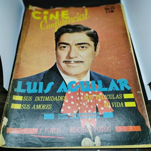 Revista Cine Confidencial Luis Aguilar