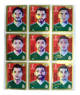 Set De Estampas Coca Cola Copa Mundial Rusia 2018 Panini