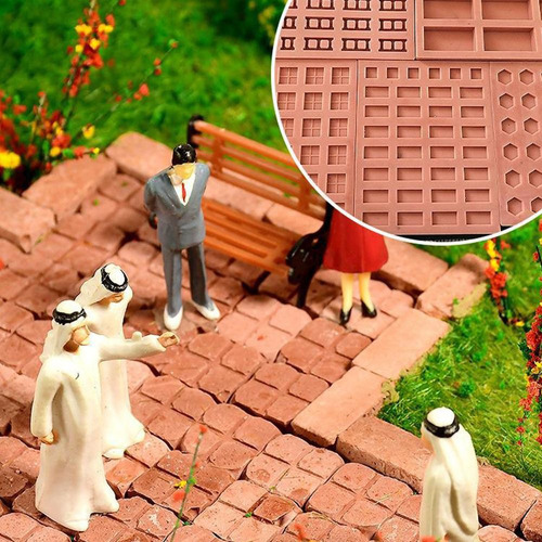 Molde De Silicona Mini Brick, Molde De Ladrillo En Miniatura