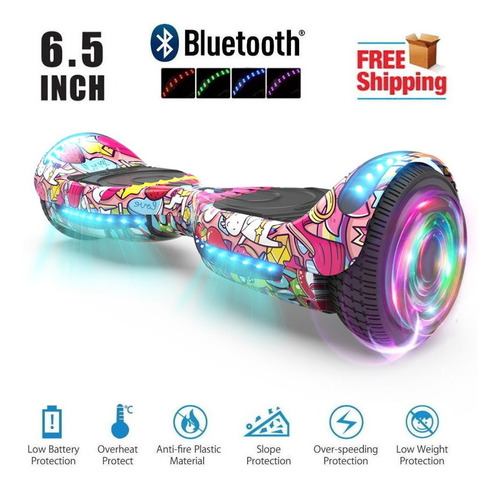 Scooter Hoverboard Hoverstar De 6.5 In. Auto Equilibrio