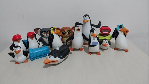 Coleção Mc Donalds Pinguins De Madagascar 