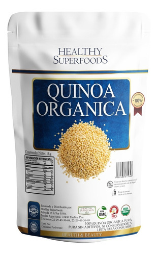 Quinoa Blanca Organica 1kg 