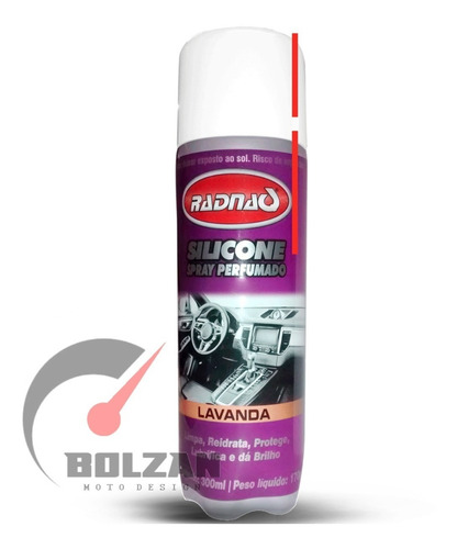 Imagem 5 de 8 de Silicone Perfumado Automotivo Spray Lavanda 300ml