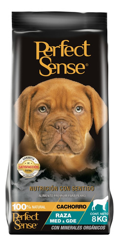 Perfect Sense Para Perro Cachorro Raza Mediana Y Grande 8 Kg