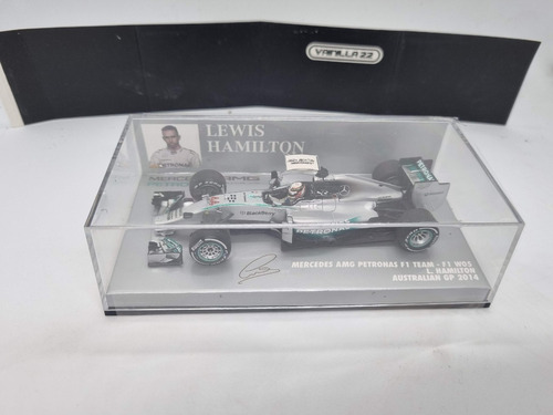 Mercedes W05 Hamilton Campeon 2014 1/43 Minichamps