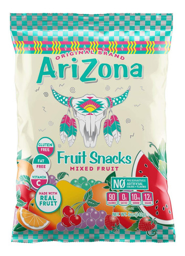 Dulce Americano Gomitas Arizona Fruit Snack Mixed Fruit 142g