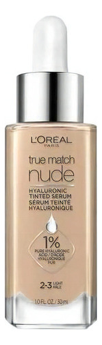 Base de maquillaje en sérum L'Oréal Paris True Match Tinted Serum Hyaluronic Tinted Serum tono light 2-3 - 30mL 30g