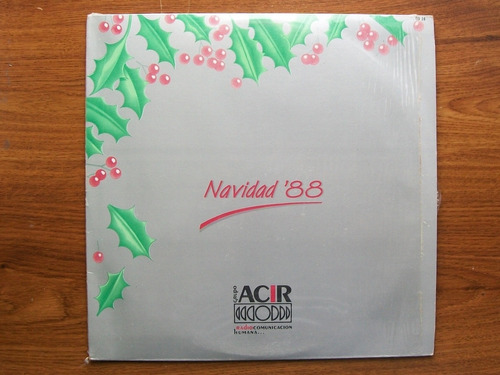 Grupo Acir Navidad '88. Disco Lp Musart Joan Sebastian Byank