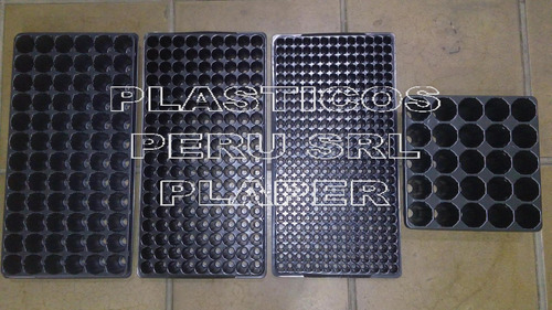 Imagen 2 de 6 de Bandeja Germinación Cultivo Almacigo Huerta X 20 Unidades
