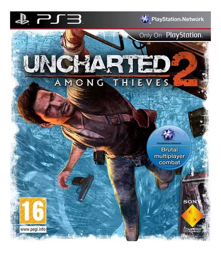 Jogo Ps3 Uncharted 2 Among Thieves Mídia