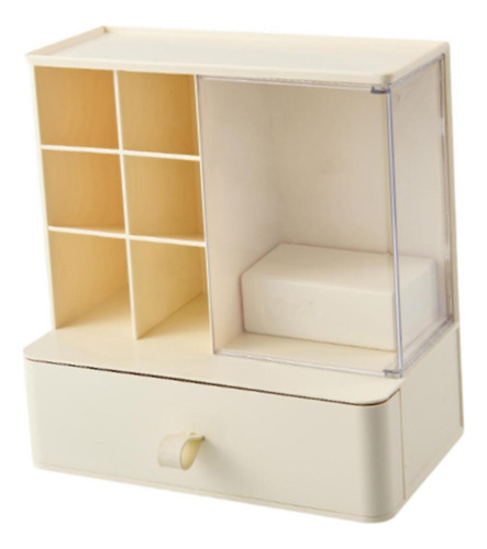 Caja De Almacenamiento De Joyería De Organizador De Beige