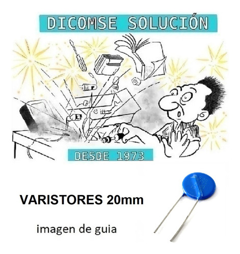 Varistor 20 Mm   Valores Consult Varistores