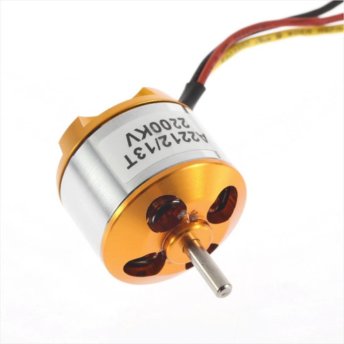 Motor Sin Escobillas Brushless, A2212, Kv2200, Para Drones