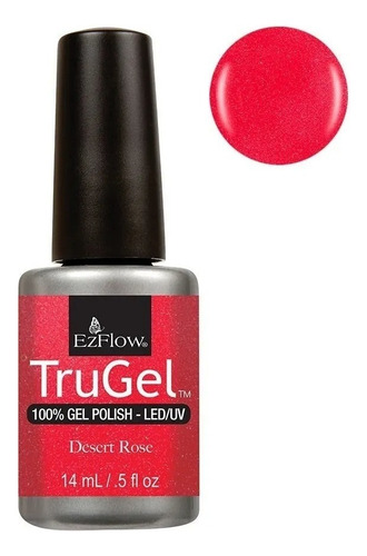 Esmalte Semipermanente Trugel Ezflow Shimmer Uñas Manicura Color Desert Rose