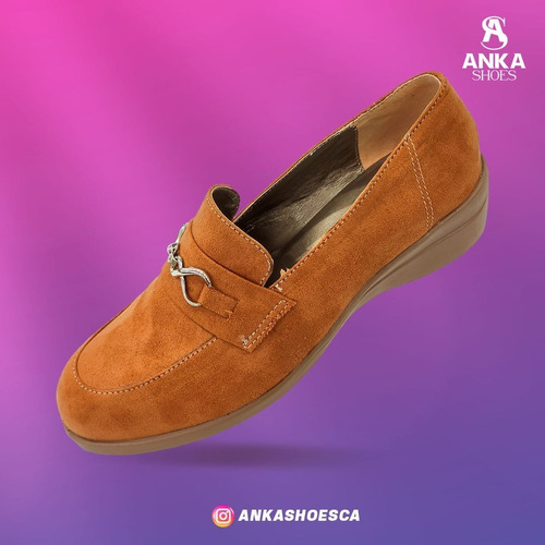 Zapato Casual Para Damas Mocasines Clásico Basinger Hebilla