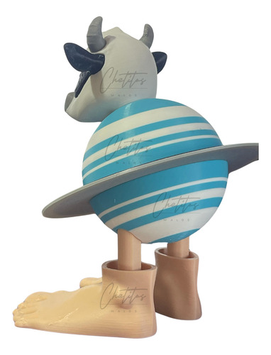 La Vacca Saturno Saturnita Muñeca Impresion 3d