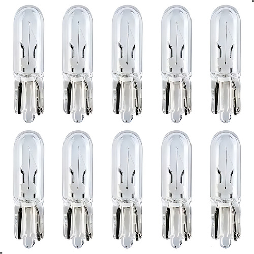Lampada Esmagadinha Base Vidro T5 12v 1,2w 2 Unidades