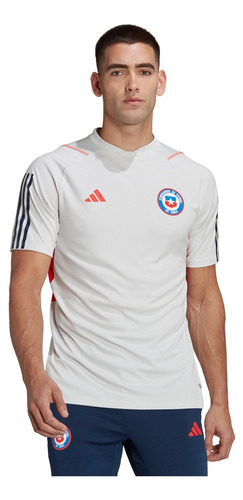 Camiseta adidas Entrenamiento Chile Tiro 23 Hombre Grey