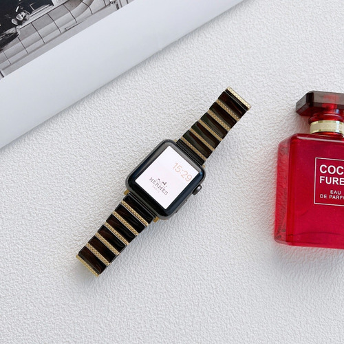 Imagen 2 de 3 de Malla Metalica Premium Para Apple Watch 38/40/41 42/44/45