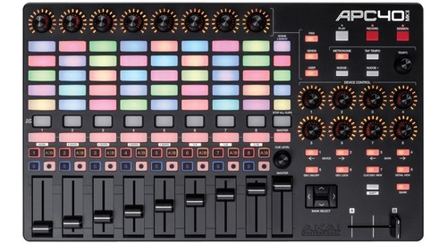 Akai Apc40 Mk2 Controlador Ableton Color Negro