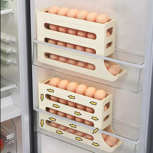 Bn Contenedor De Huevos For Refrigerador Con Enrollamiento