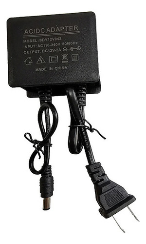 Adaptador De Fonte De Alimentação Cctv, Ac 110-240v