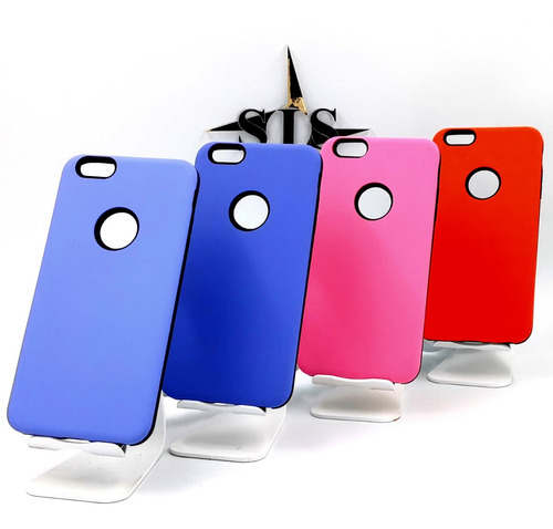 Estuche Protector Case Tpu iPhone 6 Plus + Vidrio De Regalo