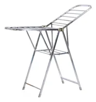 Comprar Tender Raitot Tender de Acero con Alas de pie color gris de 163cm x 55cm x 105cm desplegado