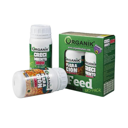 Pack Fertilizante 250 Ml Nutricion Feed Bio-pack - Organik