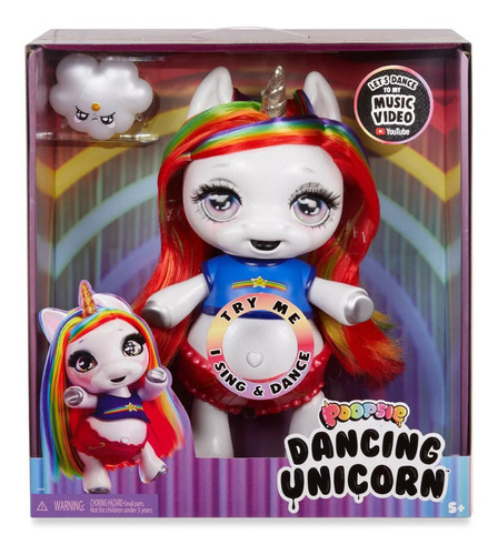 Muñeca Poopsie Dancing Unicorn Rainbow Brightstar Unicornio