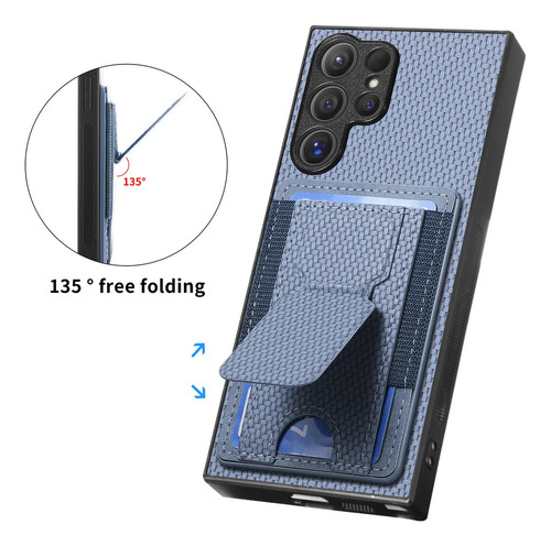 Funda Plegable De Carbono Con Función Atril For Samsung
