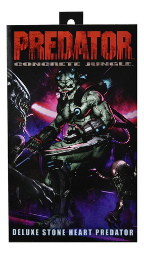 Neca Predator: Concrete Jungle Stone Heart Predator Figura