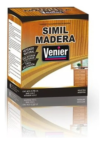 0,750lts Pintura Simil Madera Venier Converti Todo En Madera