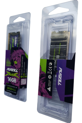 Memoria Ram Puskill Para Laptop Ddr4 Pc4 1 X 16gb 3200mhz 