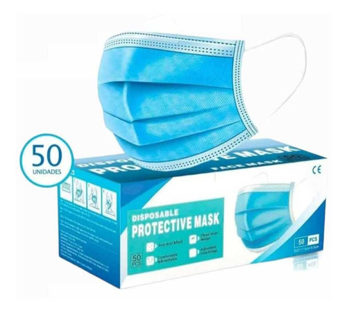 Imagen 1 de 9 de Barbijos Tricap Descartables - Caja X100 - Maxima Proteccion