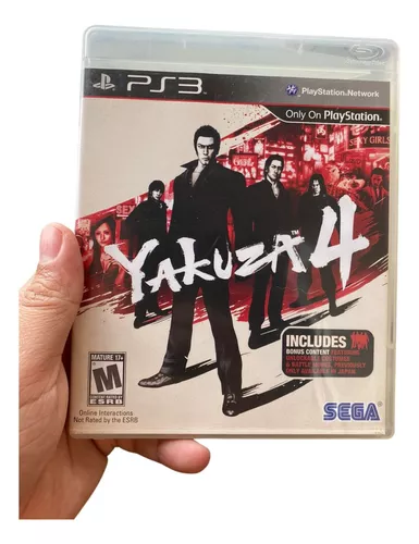 jogo Yakuza 4 Japones novo PS3 original - Sega - Outros Games