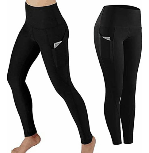 Leggins Deportivos Dama De Licra Con Bolsa Celular Gym
