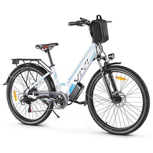 Bicicleta Eléctrica Para Adultos, Ebike De 26 Pulgadas, Bici