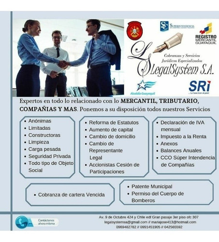 Imagen 2 de 7 de Constitucion De Compañias Expertos Societarios