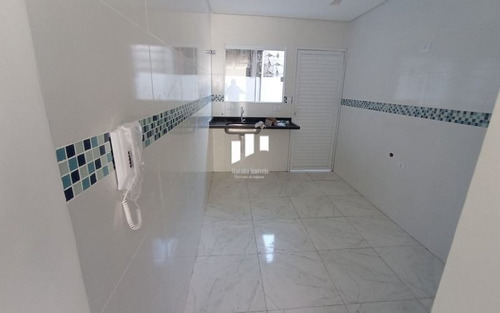 Imagem 6 de 15 de Casa Em Condomínio Nova No Caiçara Em Praia Grande Sp.