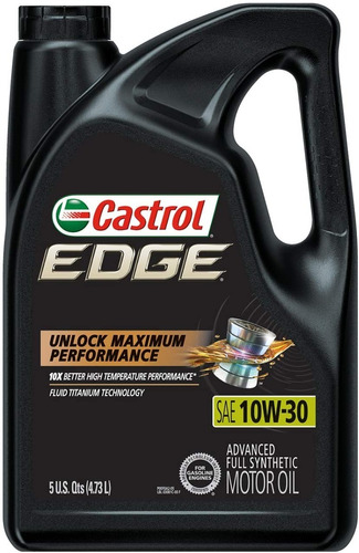 Aceite 10w-30 Full Sintètico Castrol Edge Original Sellado