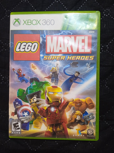 Lego Marvel Super Heroes Xbox 360 Original + Bonus Disc Dvd