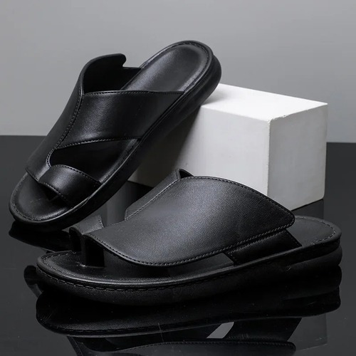 Chanclas Casuales De Verano Con Puntera En La Puntera De La
