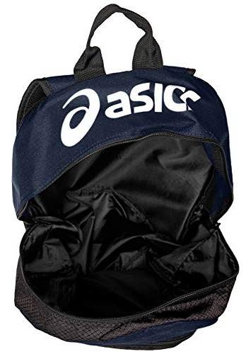 Mochila Asics Team De Asics, Azul Marino Y Negro, Talla Únic