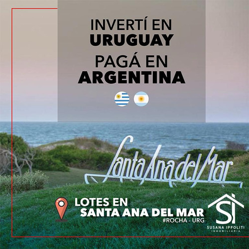 Terrenos En Venta En Santa Ana Del Mar Uruguay De 2500m2