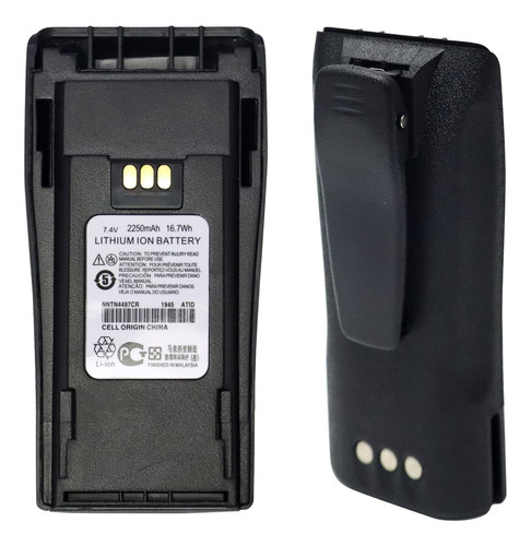 Bateria Nntn4497 Para Walkie Talkie Motorola P450 Ep450s 