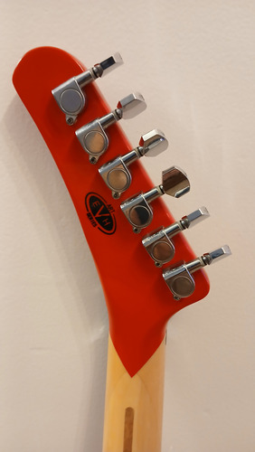 Guitarra Kramer Van Halen-replica C/upgrades Ver Descuento Diestro Rojo Maple